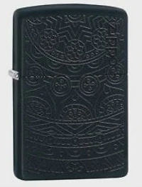 Tone on Tone Design Zippo Lighter