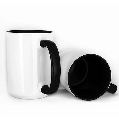Customizable 15oz Mug w/ Assorted Colours