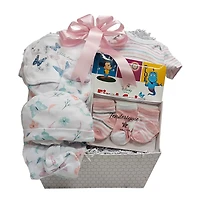 Baby Girl Sweet Arrival Gift Basket
