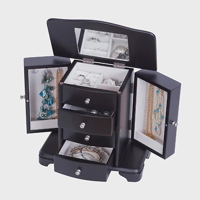 Mele and Co Kennedy Wooden Jewelry Box