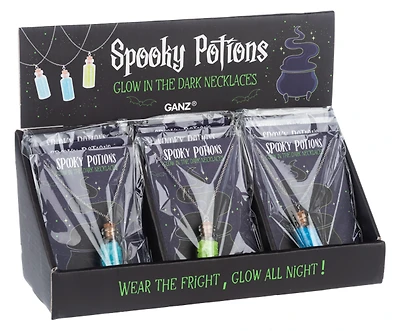 Glow in the Dark Bottle Necklace