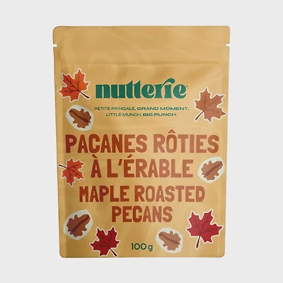 nutterie Maple Roasted Pecans (100g)