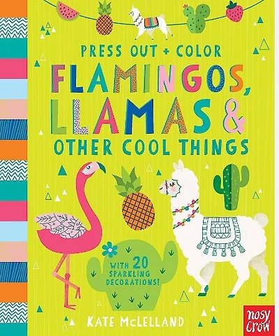 Flamingos and Llamas Book