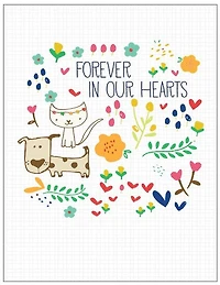 "Forever In Our Hearts" Card