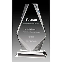 Diamond Glass Award (Engraving Included)