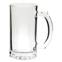 Glass Beer Mug with Handle - 447mL
