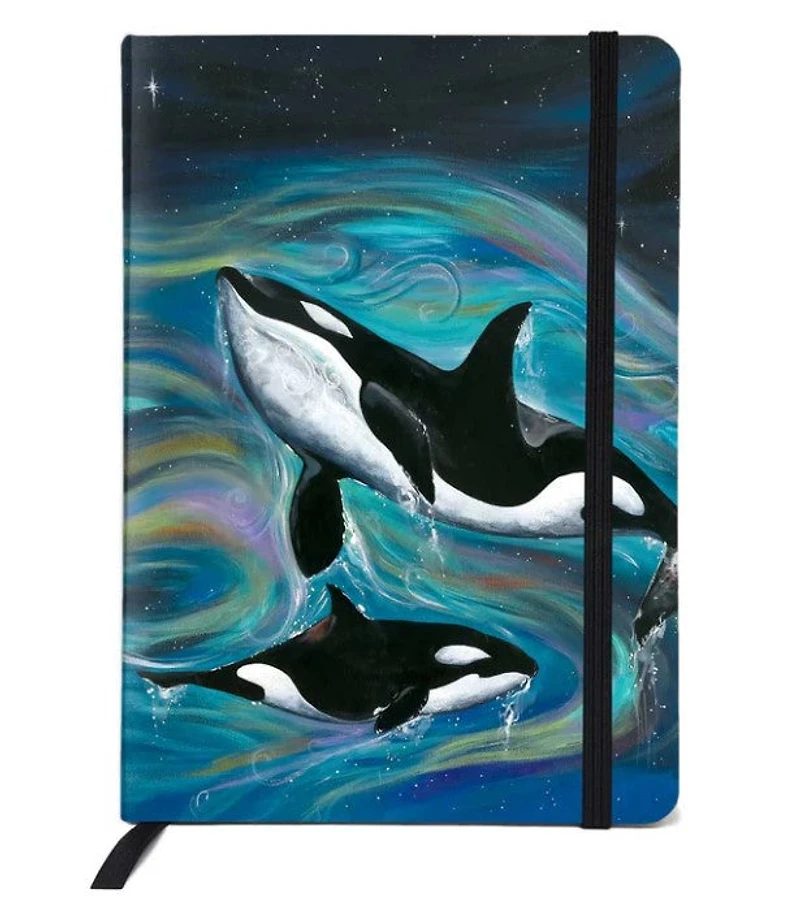 Killer Whales - Lined Journal
