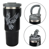 Easy-Carry Insulated Tumbler (30oz) - Eagle in Flight