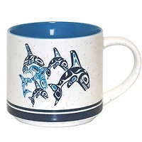 Ceramic Mug - Orca Family