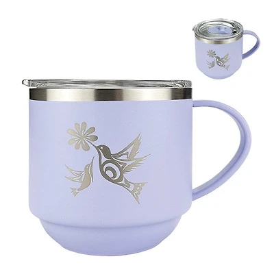 Stackable Travel Mug (11oz) - Hummingbirds