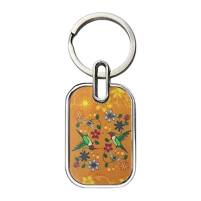 Lenticular Keychain - Hummingbird (Nenookaasi)