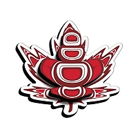 Indigenous Maple 3D Magnet
