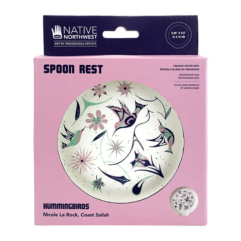 Spoon Rest - Hummingbirds