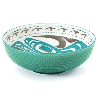 Porcelain Art Serving Bowl (Large) - Killer Whale