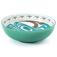 Porcelain Art Serving Bowl (Large) - Killer Whale