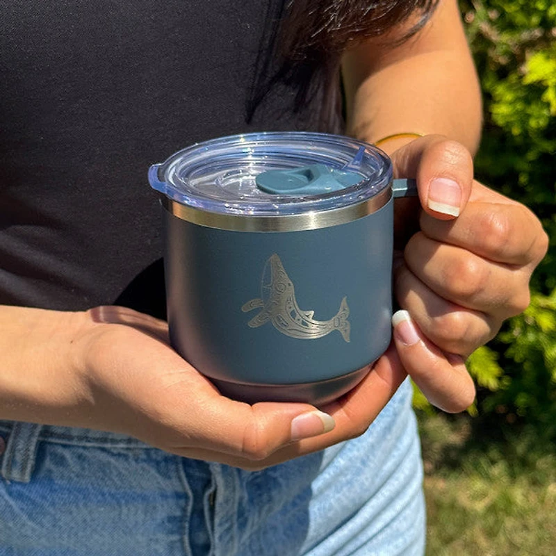 Stackable Travel Mug (11oz) - Humpback Whale