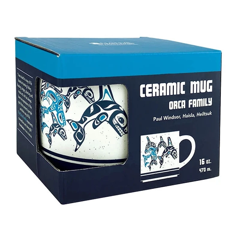 Ceramic Mug - Orca Family