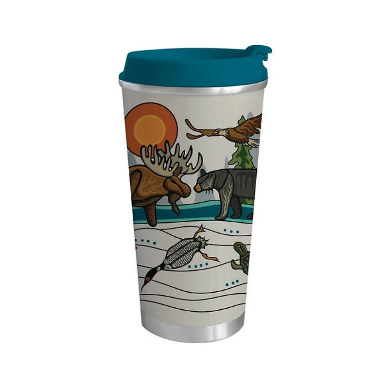 Art Travel Mug (18oz) - All My Relatives