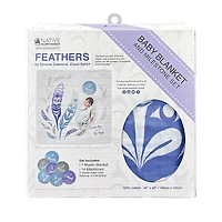 Baby Blanket and Milestone Sets - Feathers