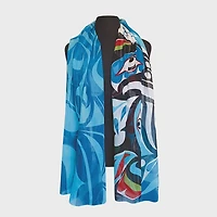 Signature Scarf - Raven and Killer Whale