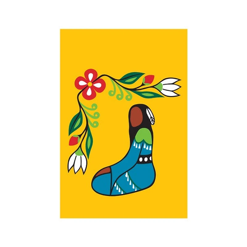 Her Jingle Dress Postcard