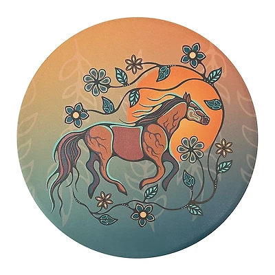 Ceramic Trivet - Horse (Bebezhigooganzhii)