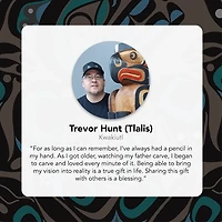 Signature Scarf - Raven and Killer Whale