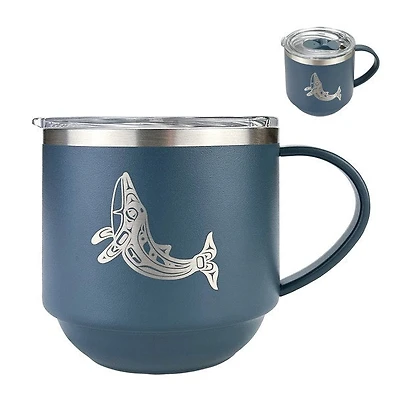 Stackable Travel Mug (11oz) - Humpback Whale