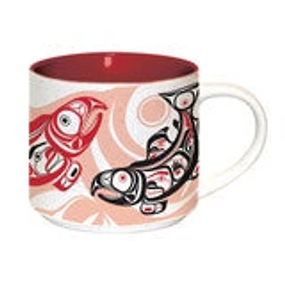 Ceramic Mug (16oz) - Salmon