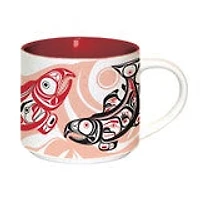 Ceramic Mug (16oz) - Salmon