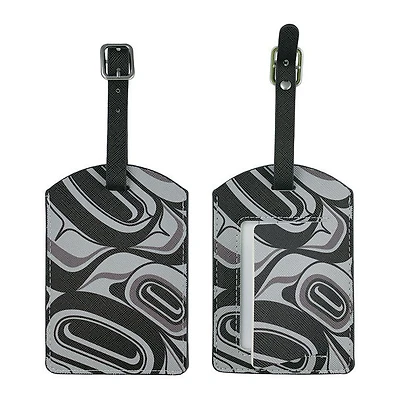 Eagle (Black/Grey) Luggage Tag