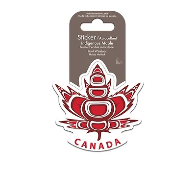 Sticker - Indigenous Maple (Canada)