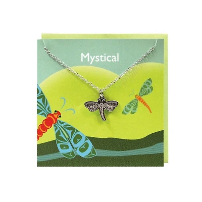 Pewter Charm Greeting Card