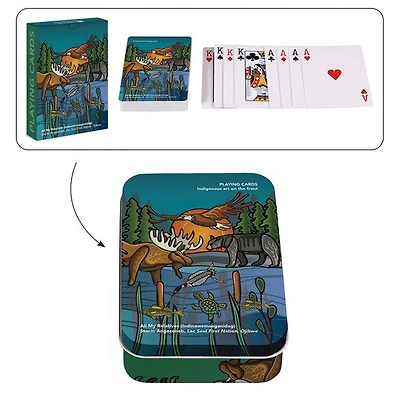 Playing Cards (Single Deck) - All My Relatives (Indinawemaaganidag)