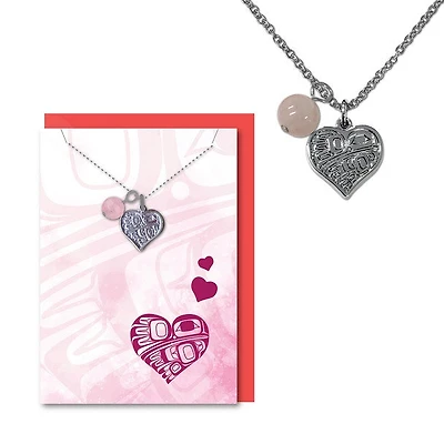 Healing Necklace - Hummingbird Heart