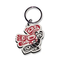 Thunderbird and Orca Keychain