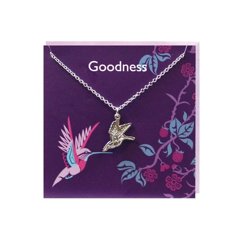 Pewter Charm Greeting Card