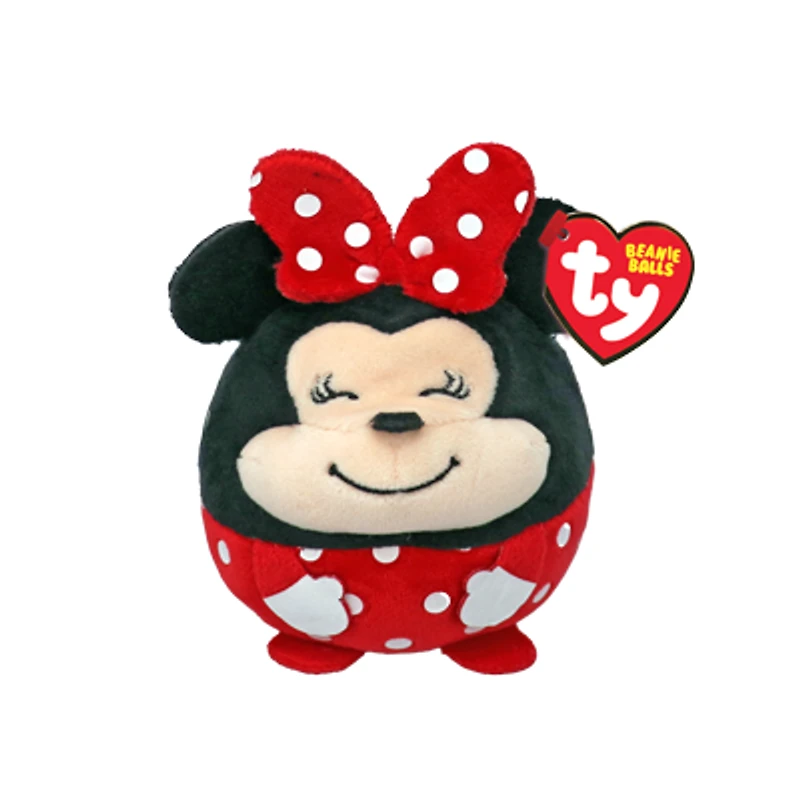 TY Minnie Mouse Beanie Balls
