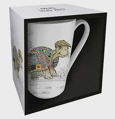 Large porcelain mug - Kooks - Turtle