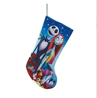 19"NIGHTMARE JACK & SALLY STOCKING
