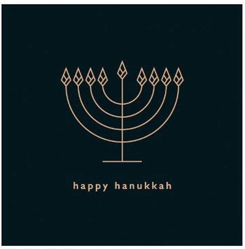 Happy Hanukkah - Card