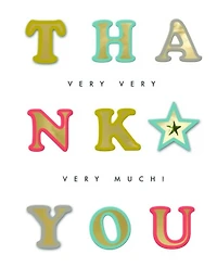 Thank You Very Very Much Card