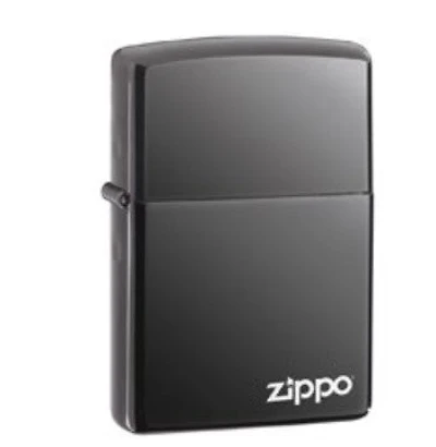 Black Ice Lighter with Zippo Logo