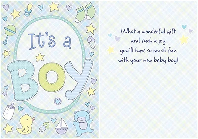 Hazy Jean "Baby Boy" Card