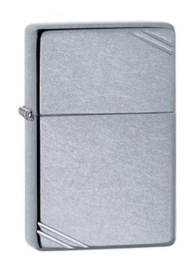 Vintage Street Chrome Zippo Lighter