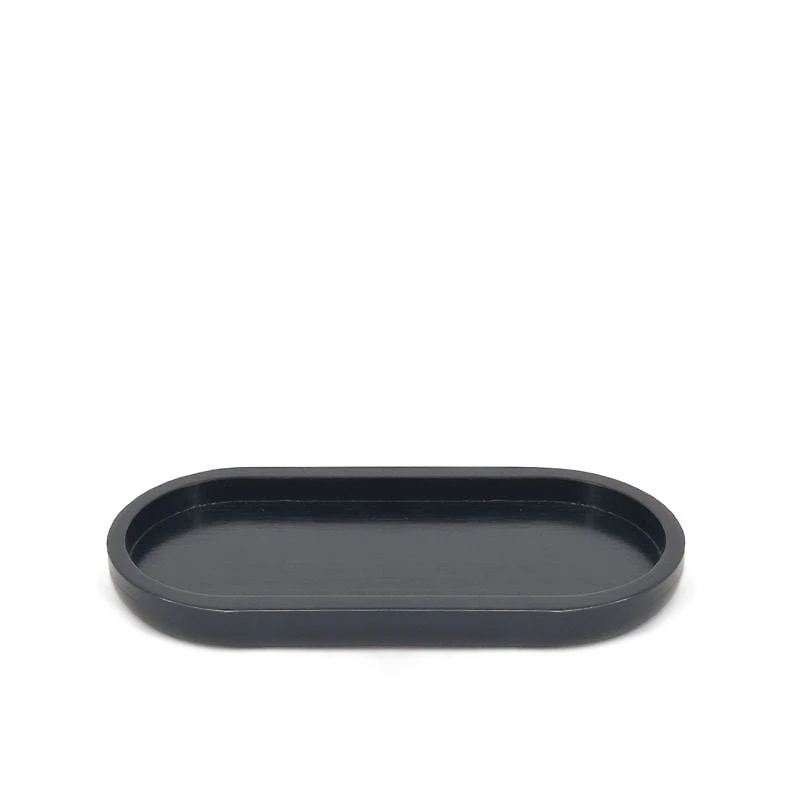 Black Oval Platter 23 x 11cm
