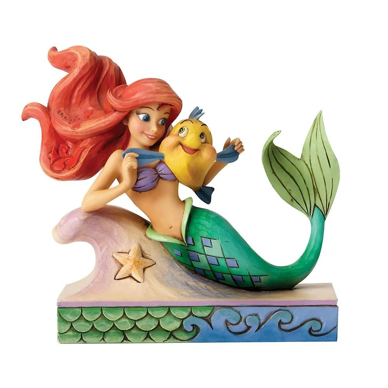 Ariel with Flounder