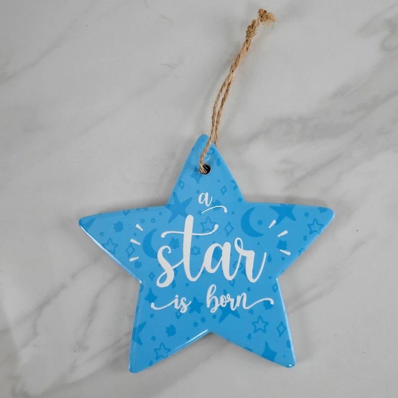 Blue Star Ornament