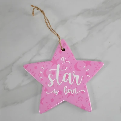 Pink Star Ornament