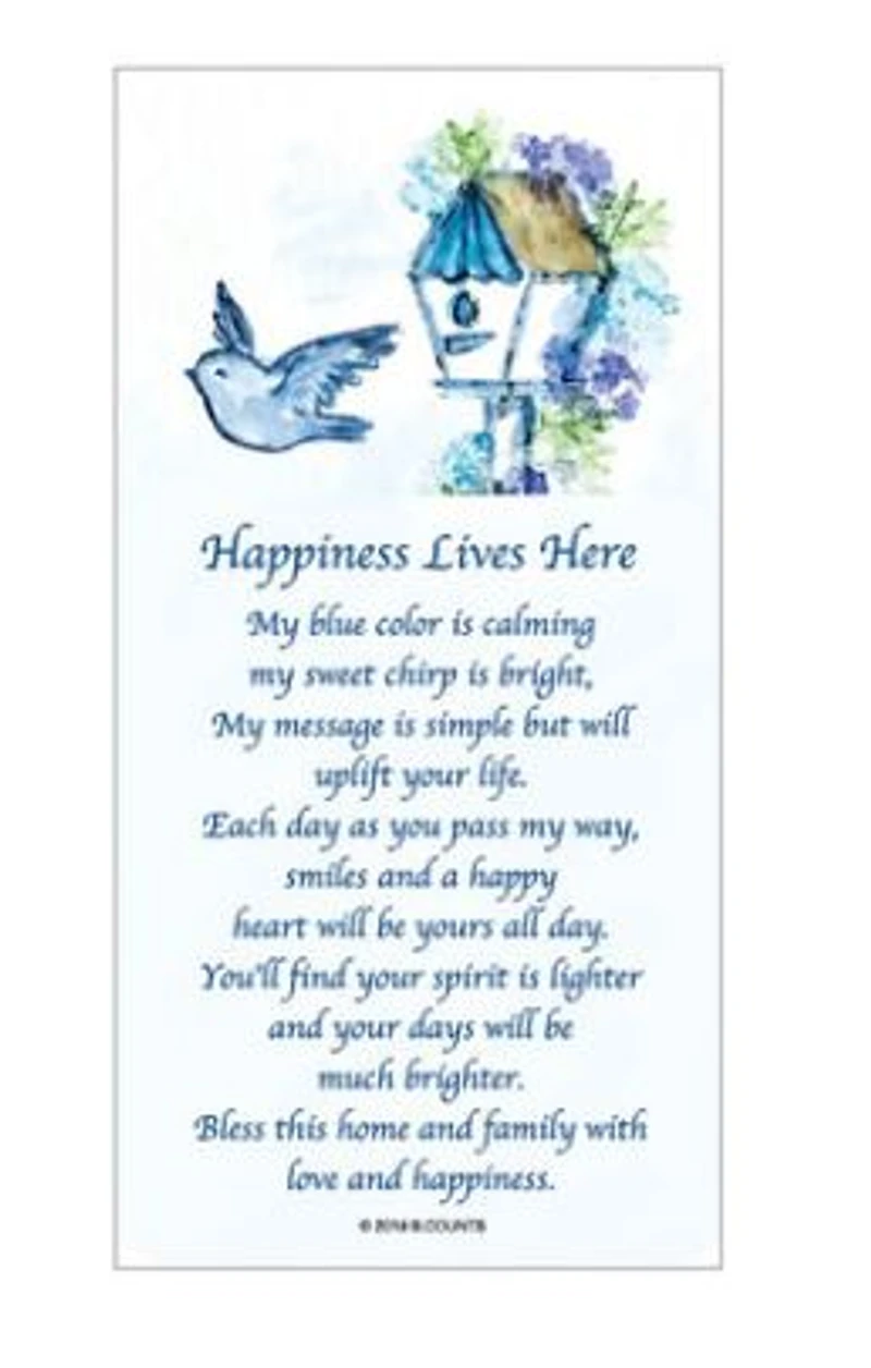 Acrylic Bluebird Ornament